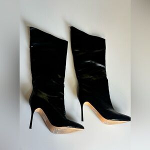 Forever 21 Black Heeled Boots